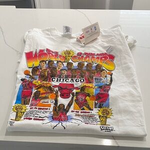 White Graphic Kids T-Shirt